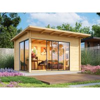 26 % billiger: Fjordholz Gartenhütte Modell Starla 70 A Premium 4x3m
