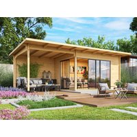 26 % billiger: Fjordholz Gartenhütte Modell Starla 70 C Premium 7x4m
