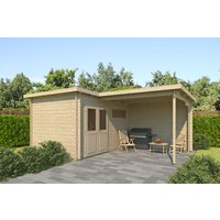 26 % billiger: Fjordholz Gartenhütte Modell Lola 28 6x4m