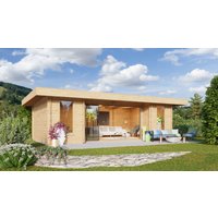 26 % billiger: Fjordholz Gartenhütte Alu Concept 44 Q 6x4m