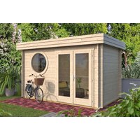 26 % billiger: Fjordholz Gartenhütte Modell Robin 44 4x3m