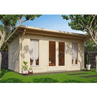 26 % billiger: Fjordholz Gartenhütte Modell Jacob 44 D 5x3m